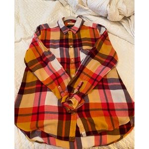 American Eagle butter soft plaid